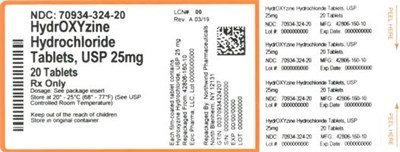 Label (70934 324 20   Rev A 03 19)